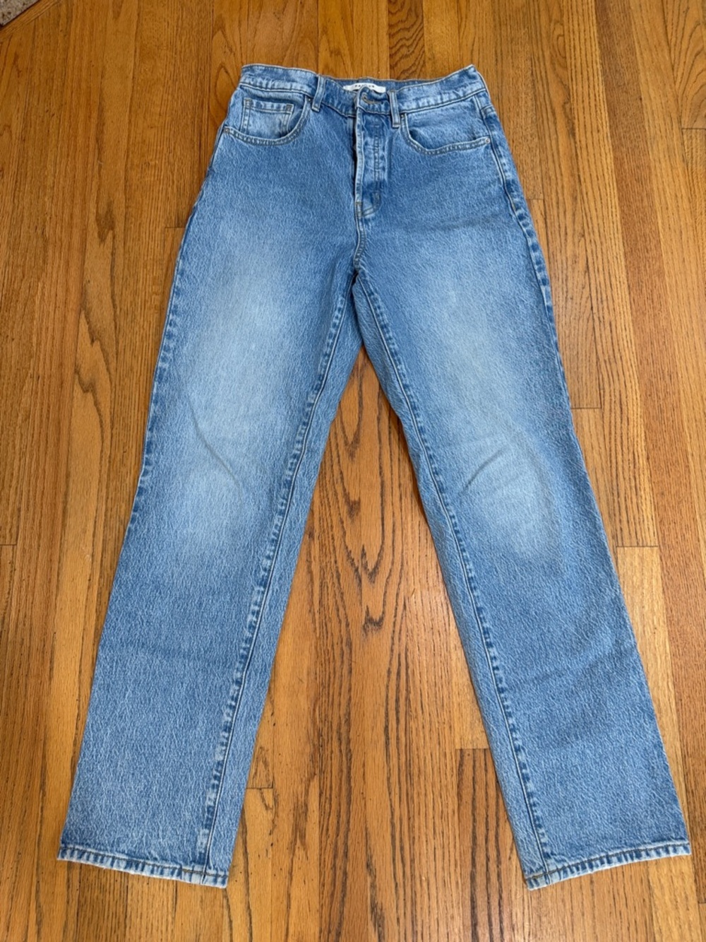 PacSun Women's Light Blue Button-Fly Jeans - Picture 4 of 6